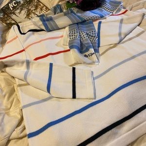 Liz Claiborne Sz L Cotton Sweater